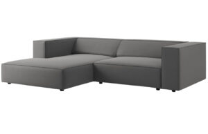 Cosmopolitan Design Sametov&aacute; rohov&aacute; pohovka Arendal 224 cm