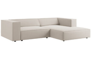 Cosmopolitan Design Sametov&aacute; rohov&aacute; pohovka Arendal 224 cm