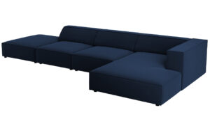 Cosmopolitan Design Sametov&aacute; rohov&aacute; pohovka Arendal 341 cm