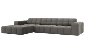 Cosmopolitan Design Sametov&aacute; rohov&aacute; pohovka Chicago 284 cm