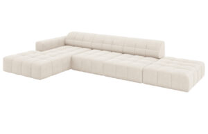 Cosmopolitan Design Sametov&aacute; rohov&aacute; pohovka Chicago 341 cm