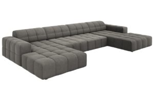 Cosmopolitan Design Sametov&aacute; rohov&aacute; pohovka Chicago 364 cm