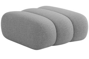 Cosmopolitan Design &Scaron;ed&aacute; podnožka Koge 95 x 95 cm