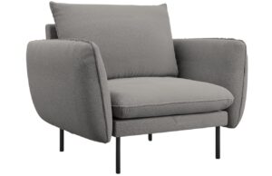 Cosmopolitan Design &Scaron;ed&eacute; boucl&eacute; křeslo Vienna