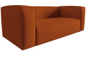 Cosmopolitan Design Terakotově oranžov&aacute; dvoum&iacute;stn&aacute; pohovka Mackay 150 cm