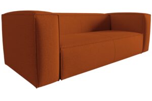 Cosmopolitan Design Terakotově oranžov&aacute; trojm&iacute;stn&aacute; pohovka Mackay 200 cm