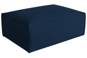 Cosmopolitan Design Tmavě modr&aacute; podnožka Mackay 100 x 69 cm