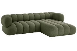 Cosmopolitan Design Zelen&aacute; rohov&aacute; pohovka Koge 270 cm