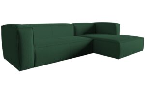 Cosmopolitan Design Zelen&aacute; rohov&aacute; pohovka Mackay 282 cm