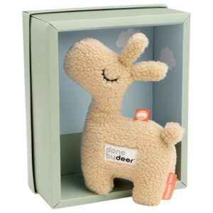 D&aacute;rkov&yacute; box s b&eacute;žovou ply&scaron;ovou lamou Done by Deer Lalee 17