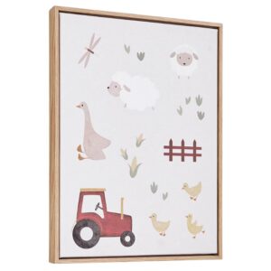 Dětsk&yacute; obraz Kave Home Pecky 40 x 30 cm