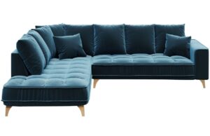 Devichy Sametov&aacute; rohov&aacute; Chloe 288 cm