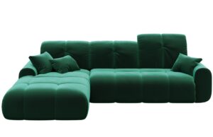 Devichy Sametov&aacute; rozkl&aacute;dac&iacute; pohovka Tous 290 cm