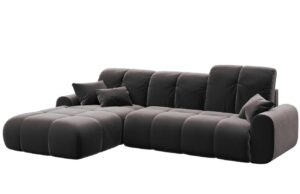 Devichy Sametov&aacute; rozkl&aacute;dac&iacute; pohovka Tous 290 cm