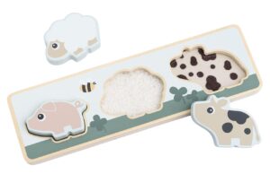 Done by Deer Dřevěn&eacute; puzzle Tiny farm