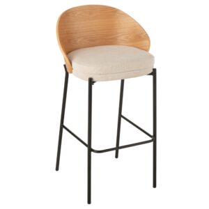 Dřevěn&aacute; barov&aacute; židle J-line Carter 76