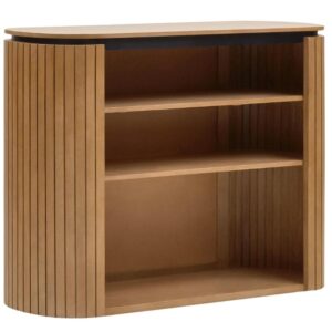 Dřevěn&aacute; knihovna Kave Home Licia 120 x 90 cm