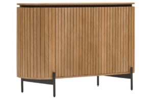 Dřevěn&aacute; komoda Kave Home Licia 120 x 80 cm