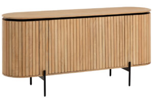 Dřevěn&aacute; komoda Kave Home Licia 170 x 50 cm