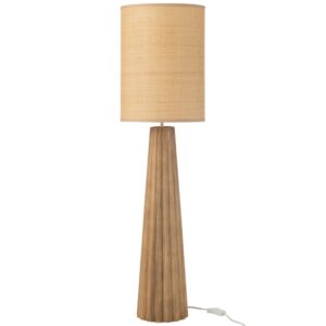 Dřevěn&aacute; stoln&iacute; lampa J-line Baya 100 cm