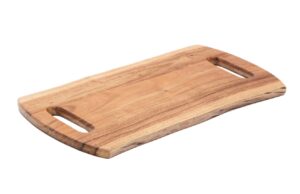 Dřevěn&eacute; serv&iacute;rovac&iacute; prk&eacute;nko Kave Home Zeun S