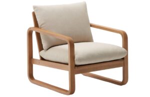 Dřevěn&eacute; zahradn&iacute; křeslo Kave Home Sacaleta