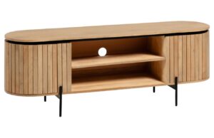Dřevěn&yacute; TV stolek Kave Home Licia 160 x 43 cm