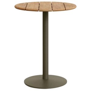 Dřevěn&yacute; barov&yacute; stůl Kave Home Esilda 80 cm