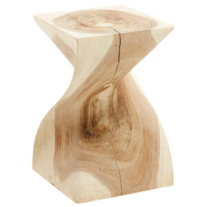 Dřevěn&yacute; odkl&aacute;dac&iacute; stolek Kave Home Hakon II. 30 x 30 cm