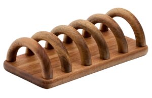 Dřevěn&yacute; stojan na chl&eacute;b Kave Home Nukha