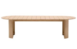 Dřevěn&yacute; zahradn&iacute; j&iacute;deln&iacute; stůl Kave Home Xoriguer 280 x 110 cm