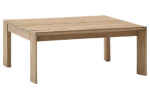 Dřevěn&yacute; zahradn&iacute; konferenčn&iacute; stolek Kave Home Ambra 82