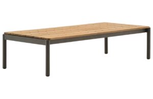 Dřevěn&yacute; zahradn&iacute; konferenčn&iacute; stolek Kave Home Sorells 149