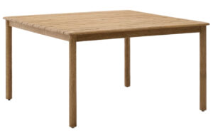 Dřevěn&yacute; zahradn&iacute; stůl Kave Home Sori 135 x 135 cm