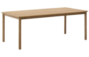 Dřevěn&yacute; zahradn&iacute; stůl Kave Home Sori 200 x 100 cm