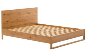 Dubov&aacute; dvoulůžkov&aacute; postel Kave Home Alguema 160 x 200 cm