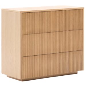 Dubov&aacute; komoda Kave Home Helvine 90 x 50 cm