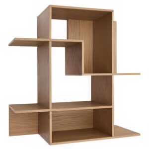 Dubov&aacute; modul&aacute;rn&iacute; police Kave Home Ina 80 x 80 cm