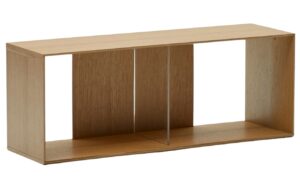 Dubov&aacute; modul&aacute;rn&iacute; police Kave Home Litto L 101 x 30 cm