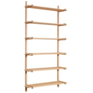 Dubov&aacute; modul&aacute;rn&iacute; police Kave Home Sitra 202 x 110 cm