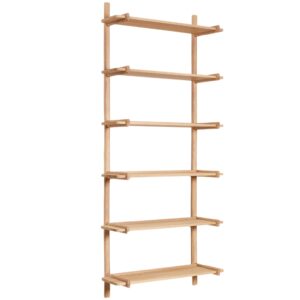 Dubov&aacute; modul&aacute;rn&iacute; police Kave Home Sitra 202 x 90 cm