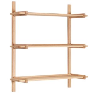 Dubov&aacute; modul&aacute;rn&iacute; police Kave Home Sitra 98 x 90 cm