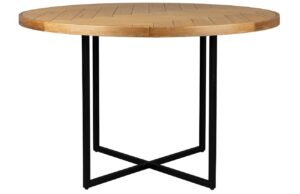 Dubov&yacute; j&iacute;deln&iacute; stůl DUTCHBONE Class 120 cm