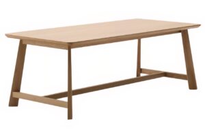 Dubov&yacute; j&iacute;deln&iacute; stůl Kave Home Idun 220 x 100 cm