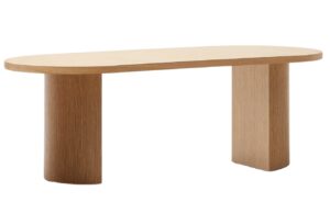 Dubov&yacute; j&iacute;deln&iacute; stůl Kave Home Nealy 200 x 100 cm