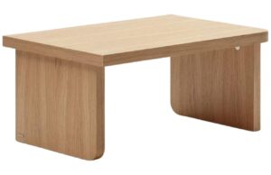 Dubov&yacute; konferenčn&iacute; stolek Kave Home Oaq 89 x 62 cm