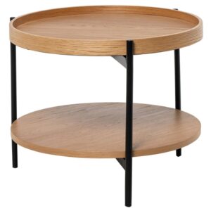 Dubov&yacute; konferenčn&iacute; stolek Somcasa Adrian 50 cm