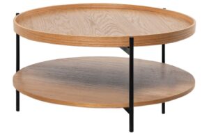 Dubov&yacute; konferenčn&iacute; stolek Somcasa Dylan&nbsp;80 cm