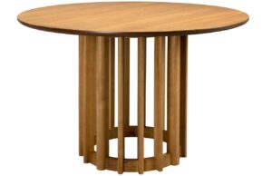 Dubov&yacute; kulat&yacute; j&iacute;deln&iacute; stůl DUTCHBONE BARLET 120 cm