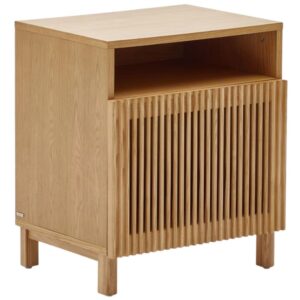 Dubov&yacute; nočn&iacute; stolek Kave Home Beyla 53 x 42 cm